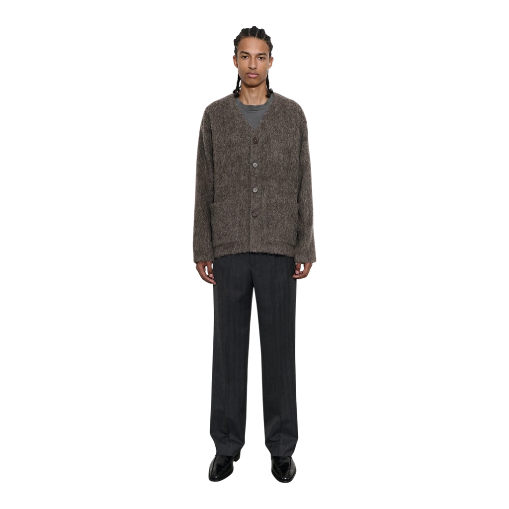 Our Legacy - Cardigan - Mole Grey Hairy Wool Knitwear Our Legacy 