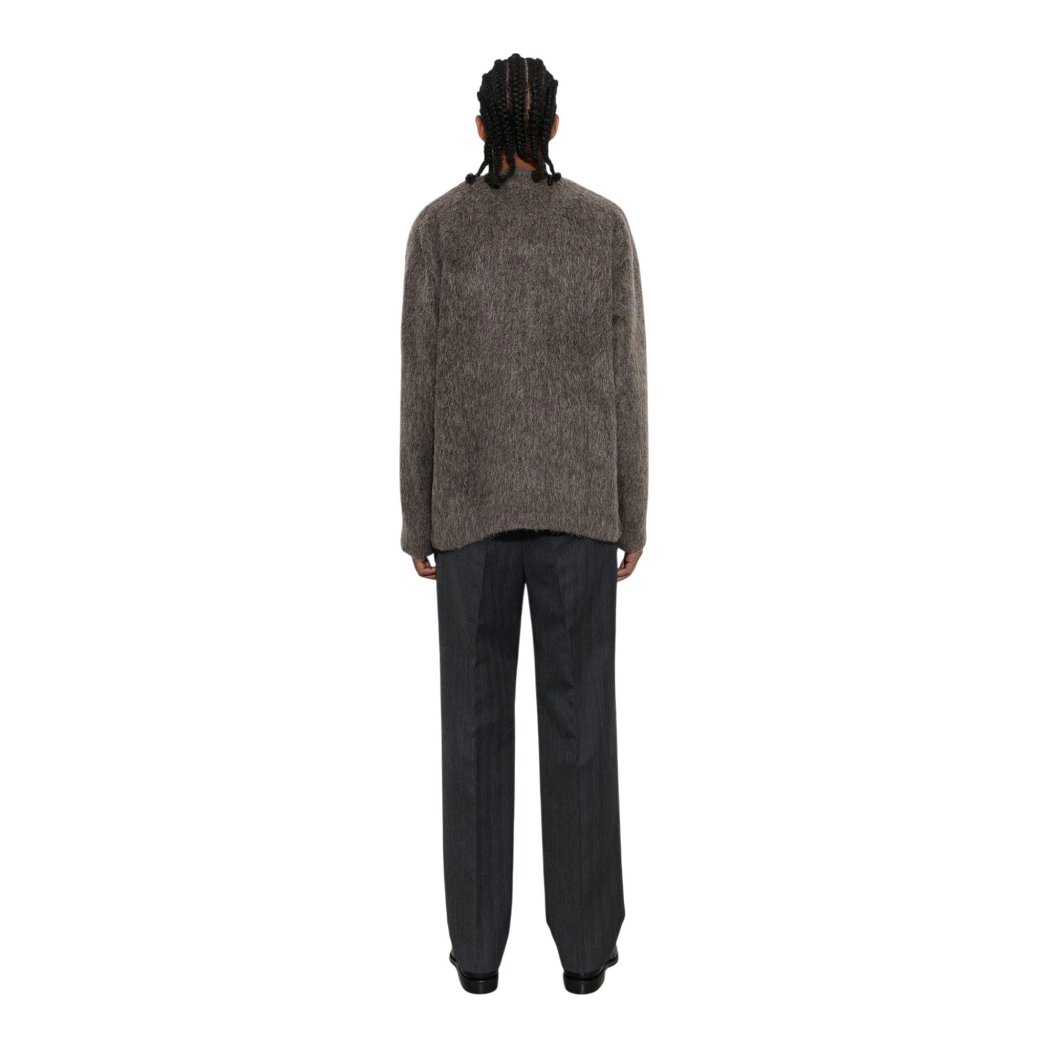 Our Legacy - Cardigan - Mole Grey Hairy Wool Knitwear Our Legacy 
