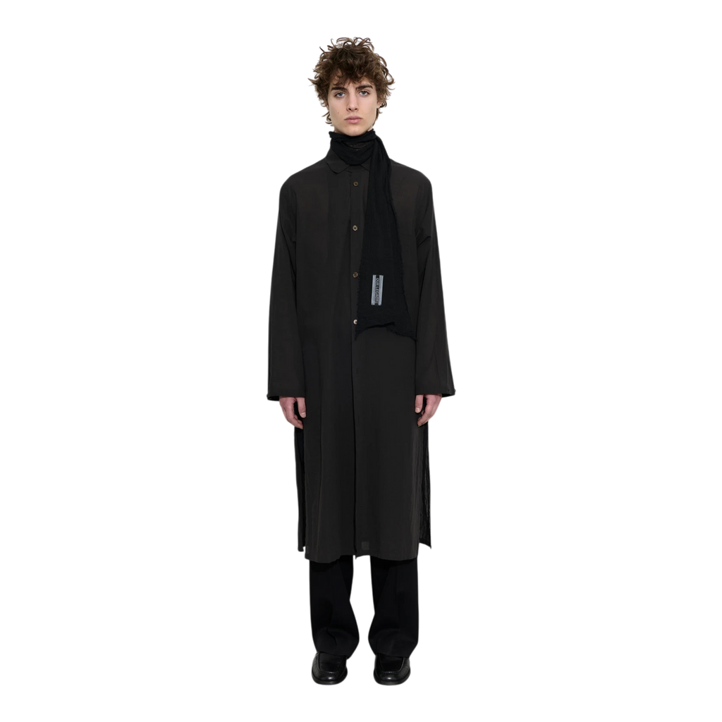 Our Legacy Cottage Scarf - Black Crinkle Cotton Scarf Our Legacy 