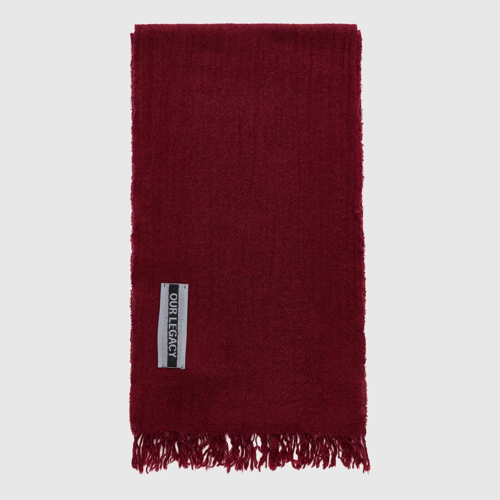 Our Legacy Cottage Scarf - Burgundy Scarf Our Legacy 