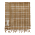 Our Legacy Cottage Scarf - Walnut Grid Sparse Tencel Scarf Our Legacy 