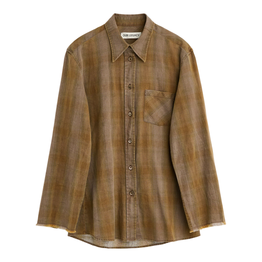 Our Legacy Daisy Shirt - Dakota Flannel Check Shirt Our Legacy 