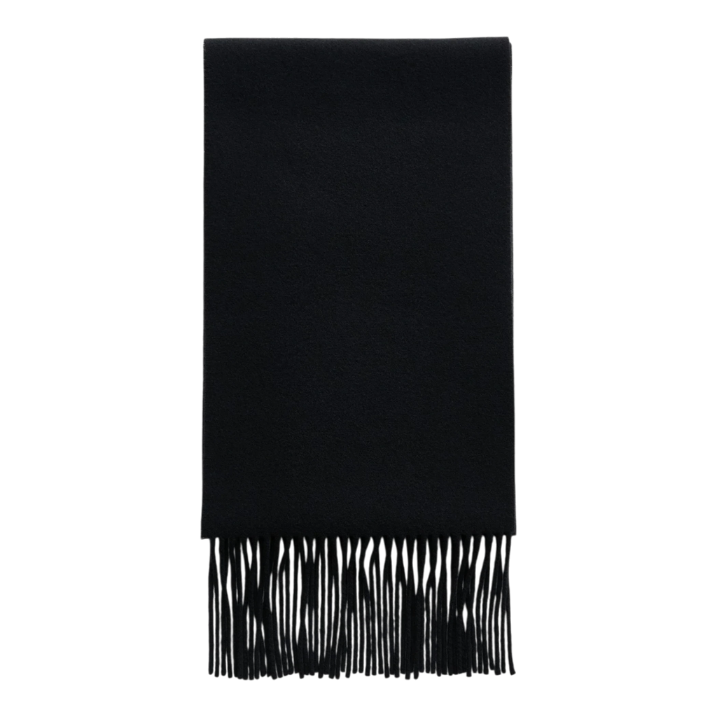 Our Legacy - Estate Scarf - Black Double Wool Skjerf Our Legacy 