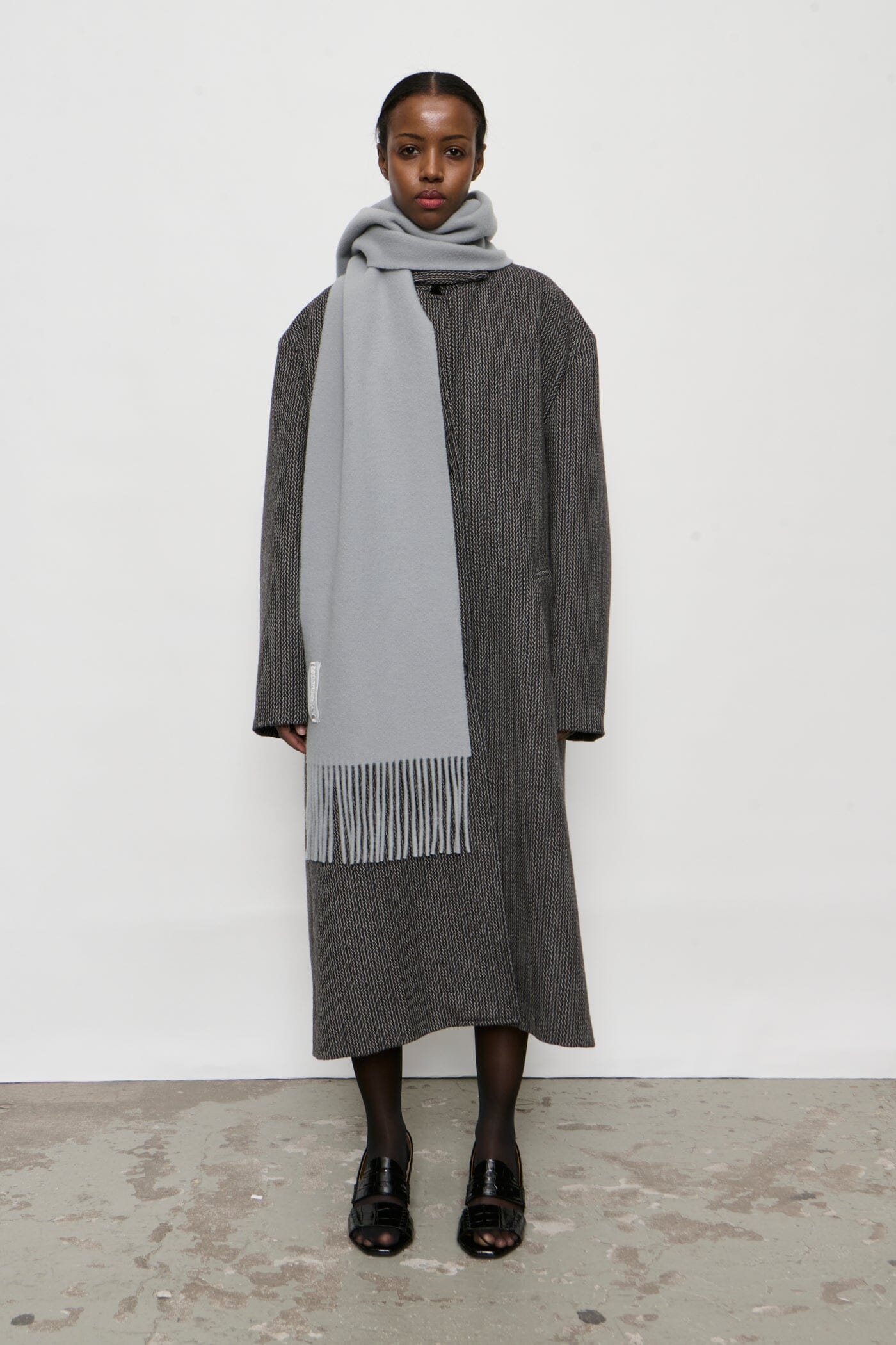 Our Legacy - Estate Scarf - Blue Sky Double Wool Skjerf Our Legacy 