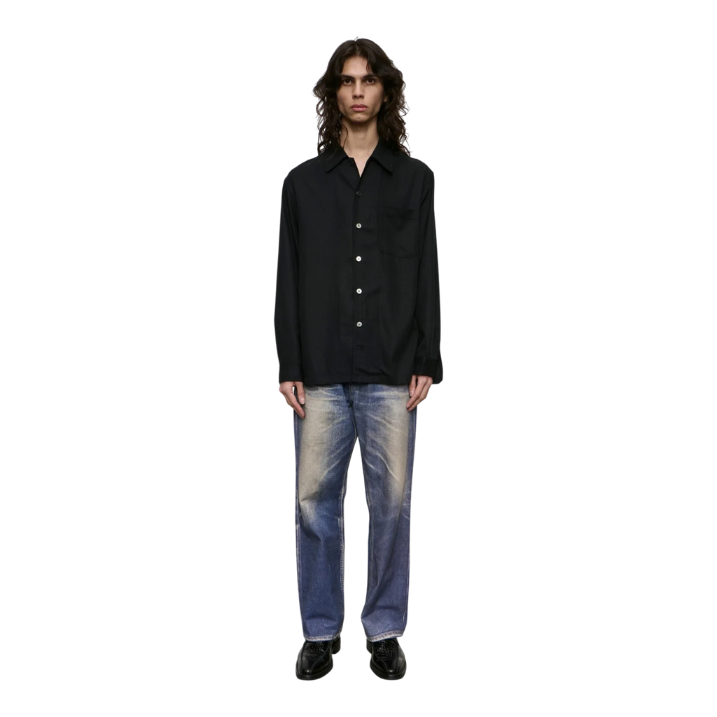 Our Legacy - Every Shirt - Draping Black Lyocell Skjorte Our Legacy 