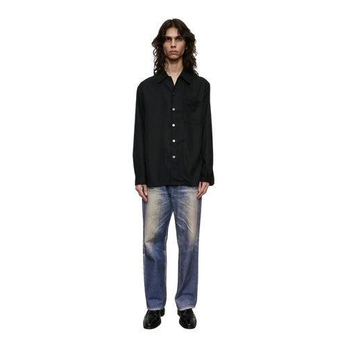 Our Legacy - Every Shirt - Draping Black Lyocell Skjorte Our Legacy 