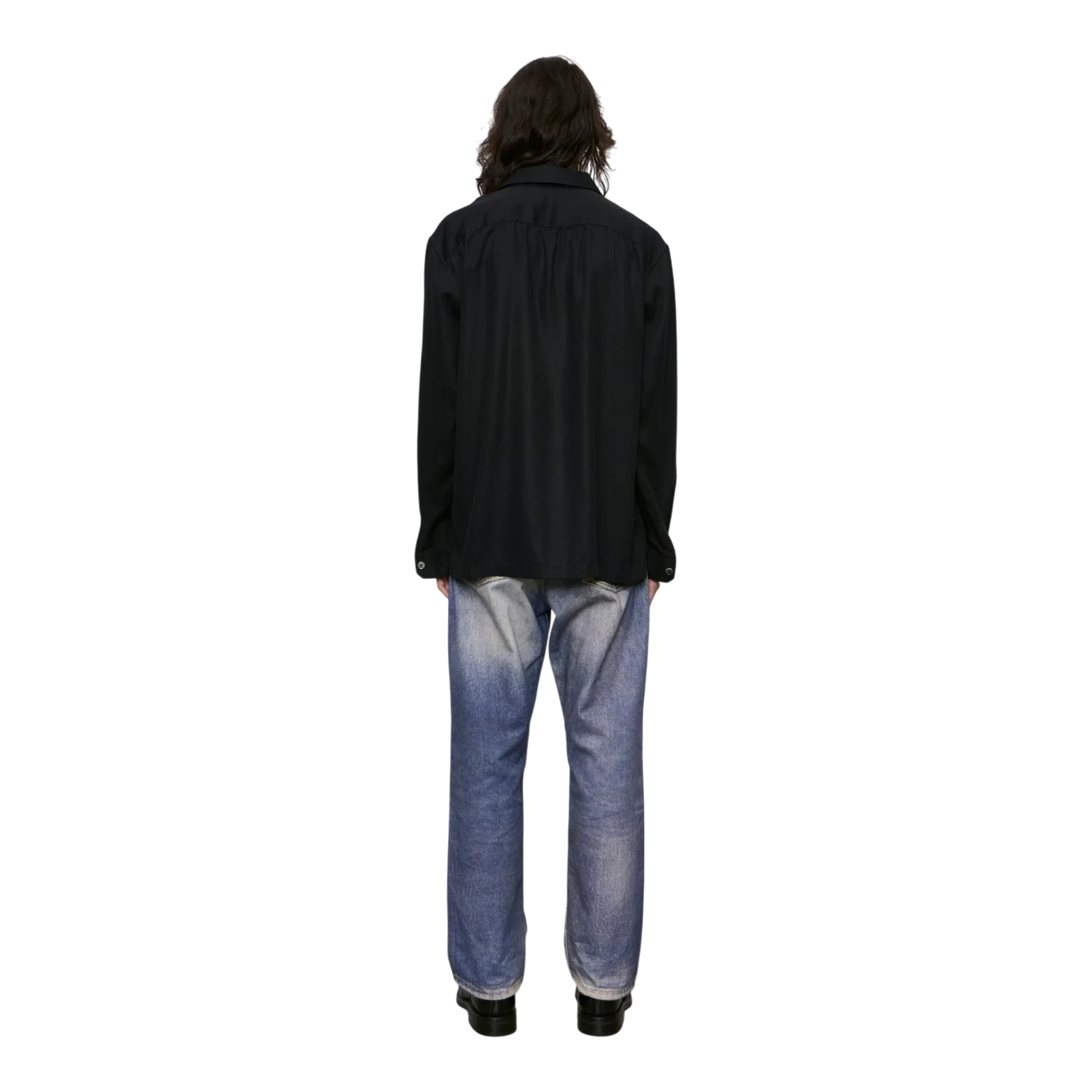 Our Legacy - Every Shirt - Draping Black Lyocell Skjorte Our Legacy 