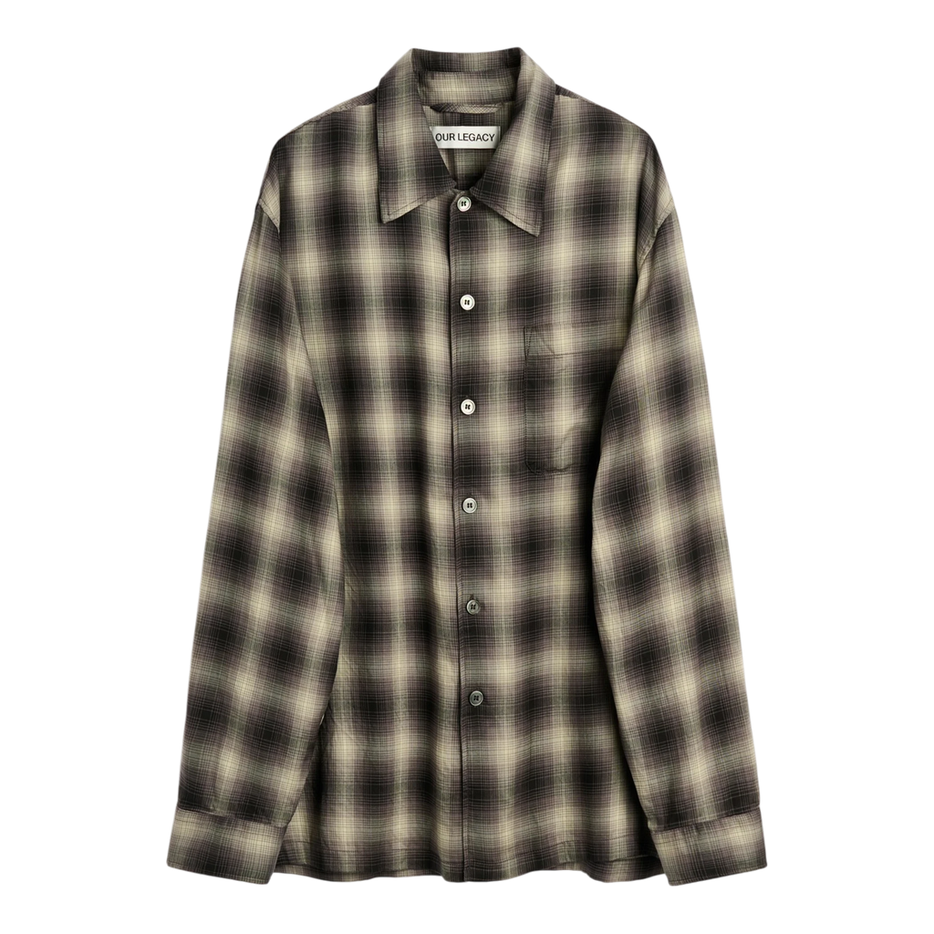 Our Legacy - Every Shirt - Taos Check Saloon Tencel Skjorte Our Legacy 