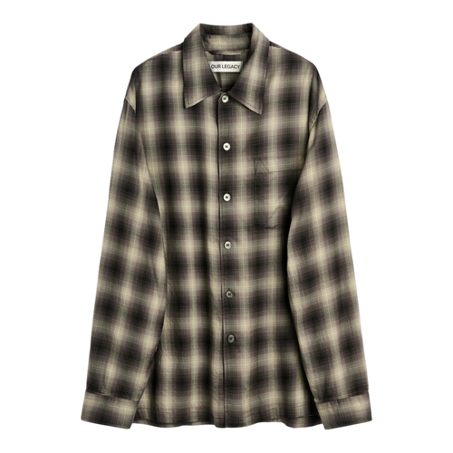 Our Legacy - Every Shirt - Taos Check Saloon Tencel Skjorte Our Legacy 