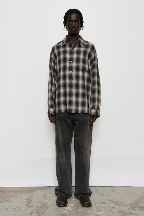 Our Legacy - Every Shirt - Taos Check Saloon Tencel Skjorte Our Legacy 