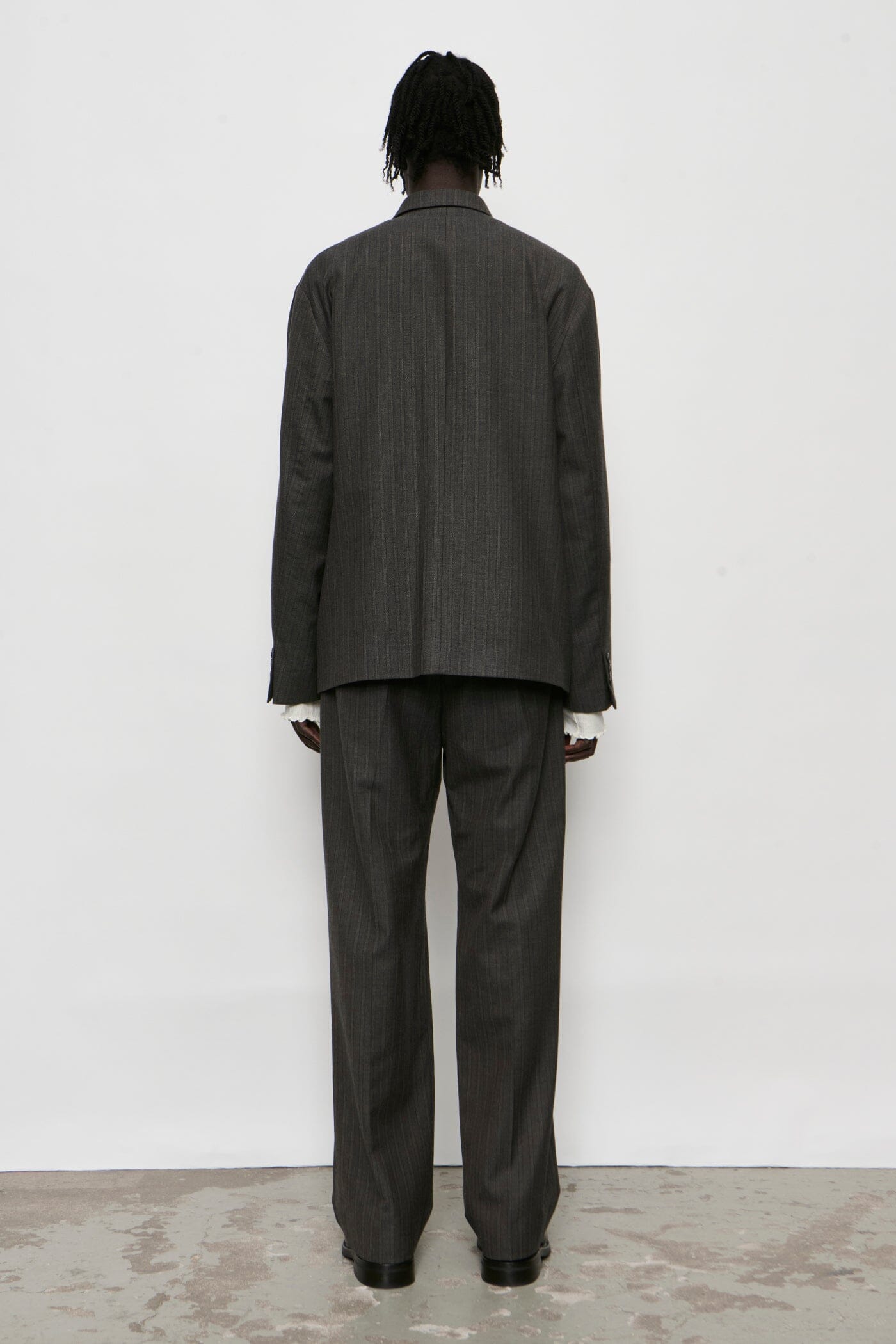 Our Legacy - Halt Blazer - Phase Stripe Motion Woolcot Jakke Our Legacy 