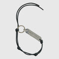 Our Legacy Ladon Key Ring - Black Leather Shirt Our Legacy 