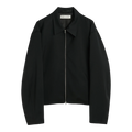 Our Legacy - Mini Jacket - Black Worsted Wool Jakke Our Legacy 