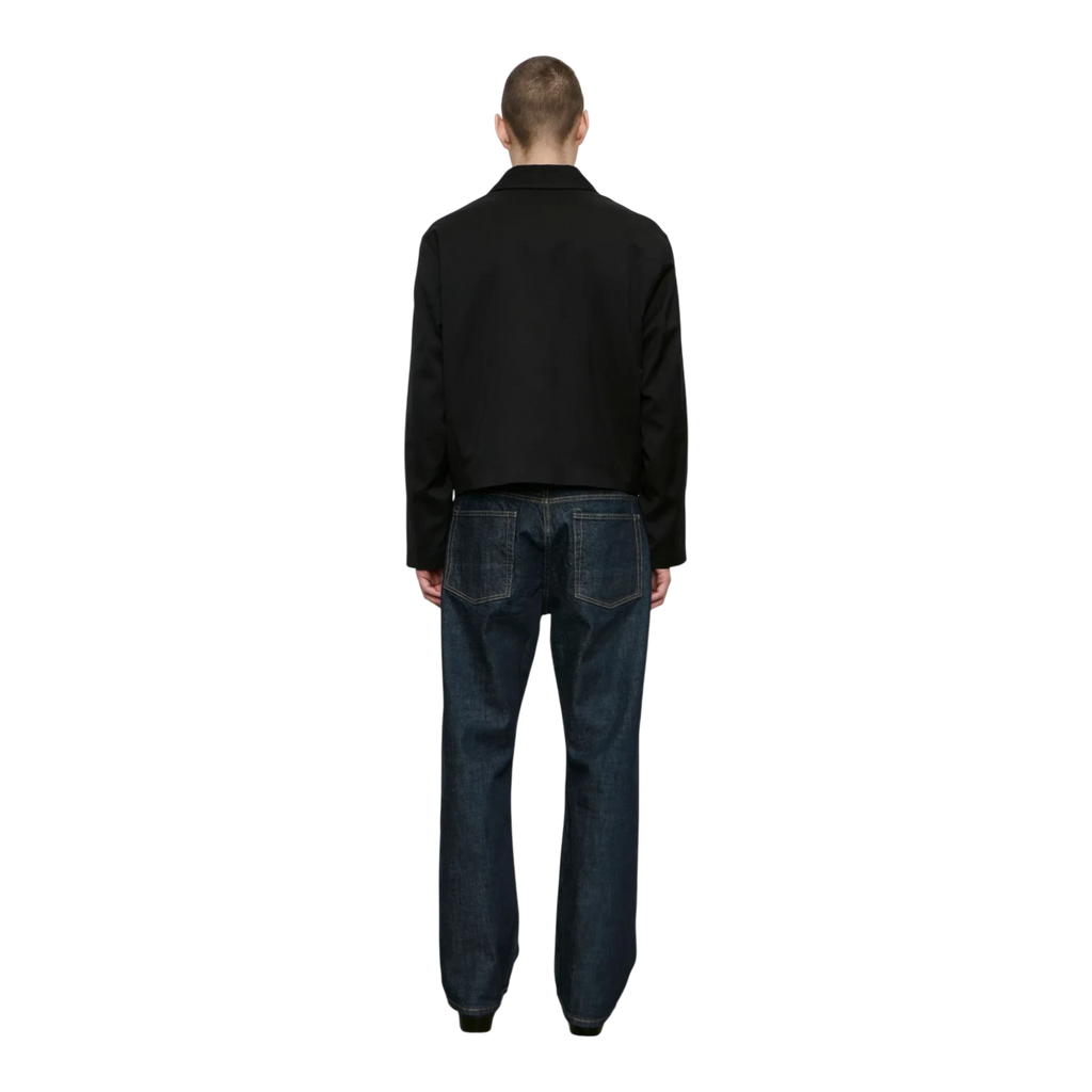 Our Legacy - Mini Jacket - Black Worsted Wool Jakke Our Legacy 