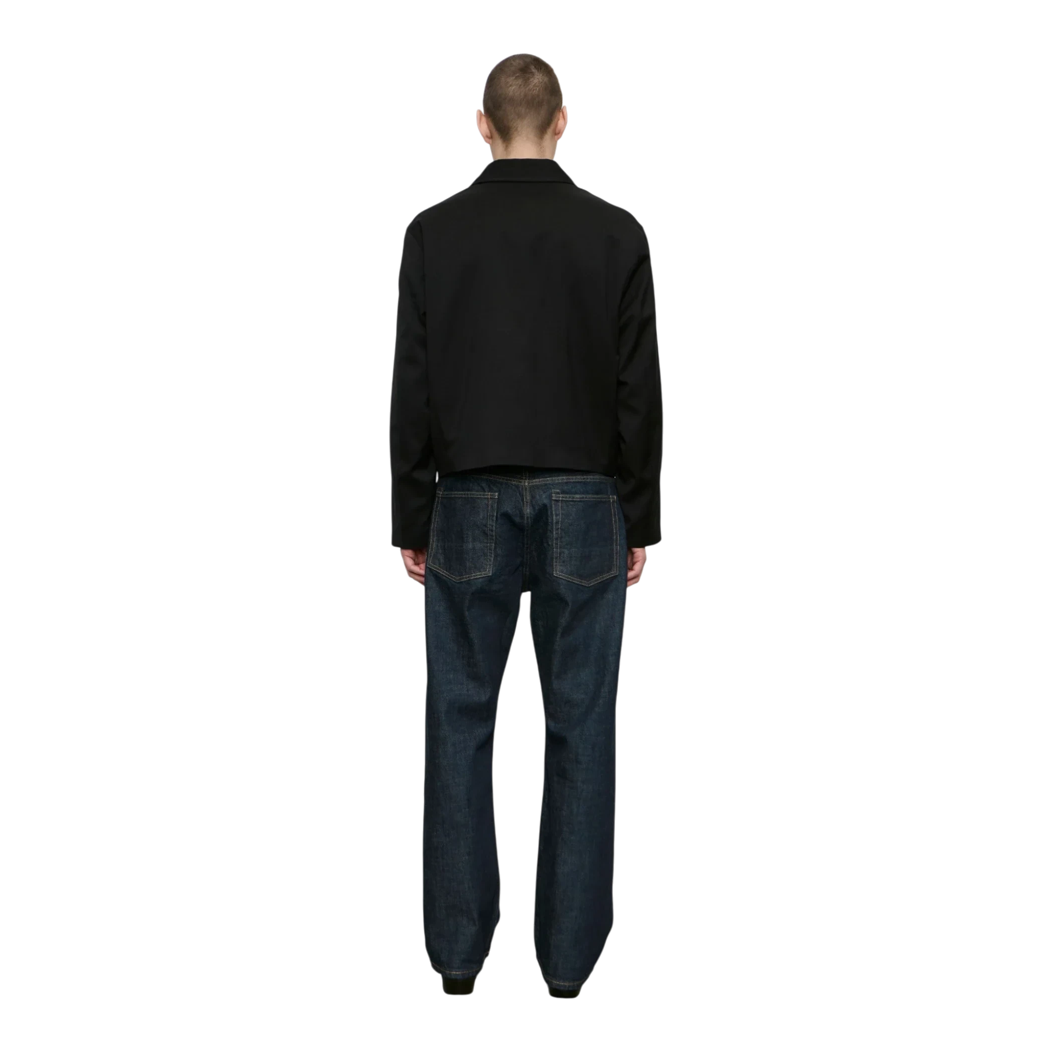 Our Legacy - Mini Jacket - Black Worsted Wool Jakke Our Legacy 