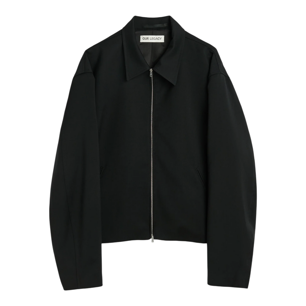 Our Legacy Mini Jacket Black Worsted Wool main product image