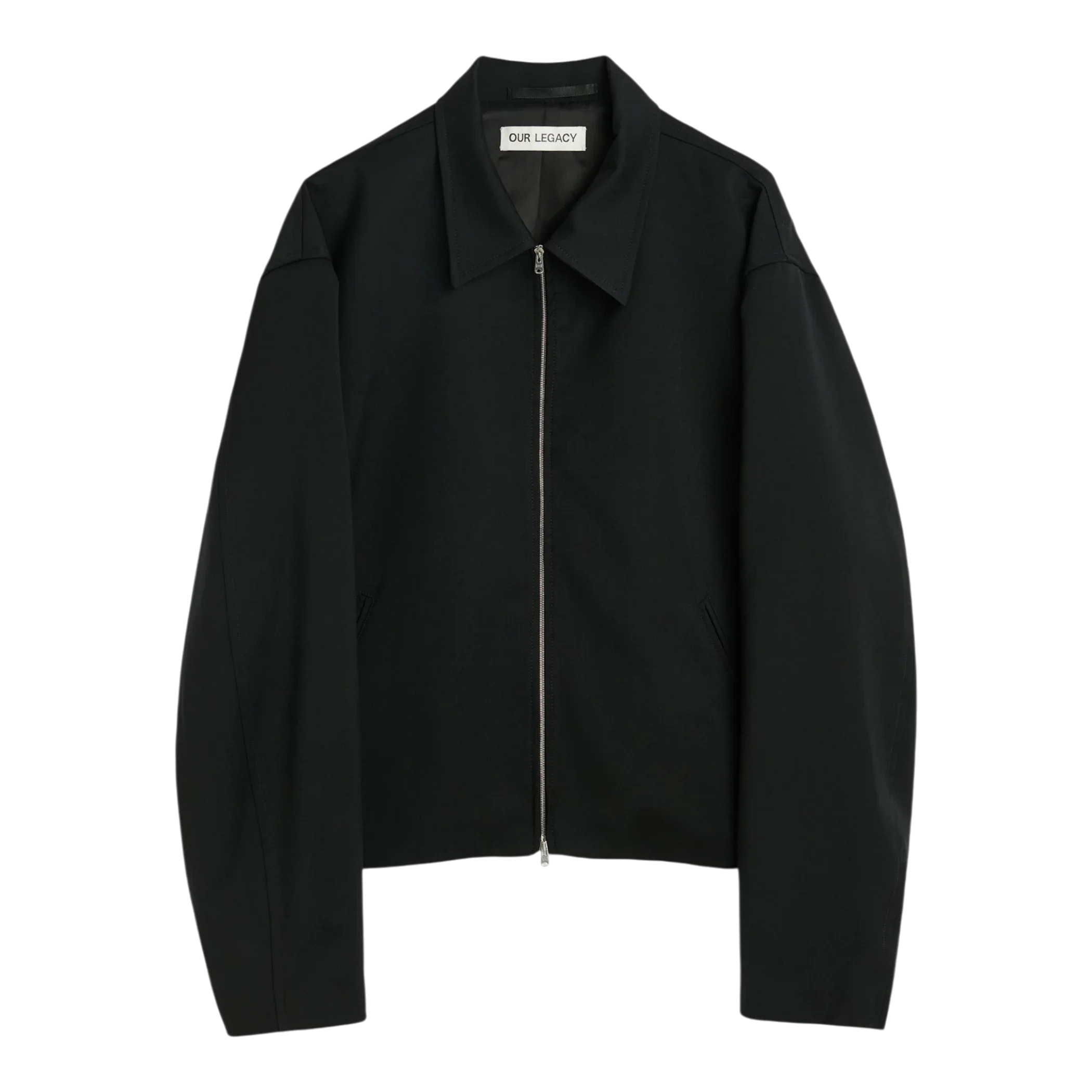Our Legacy Mini Jacket Black Worsted Wool main product image