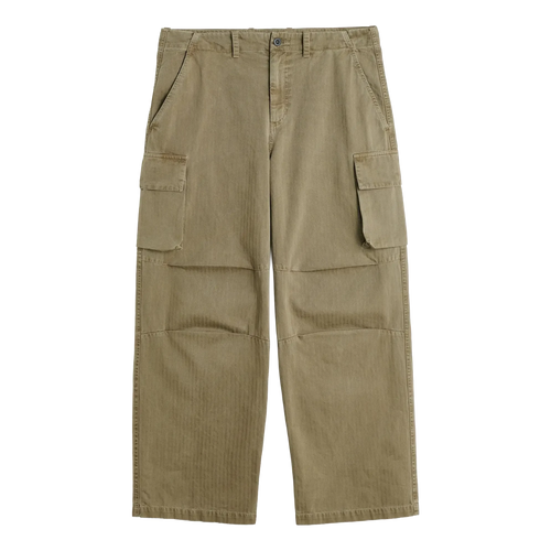 Our Legacy Mount Cargo Pants - Uniform Olive Herringbone Pants Our Legacy 