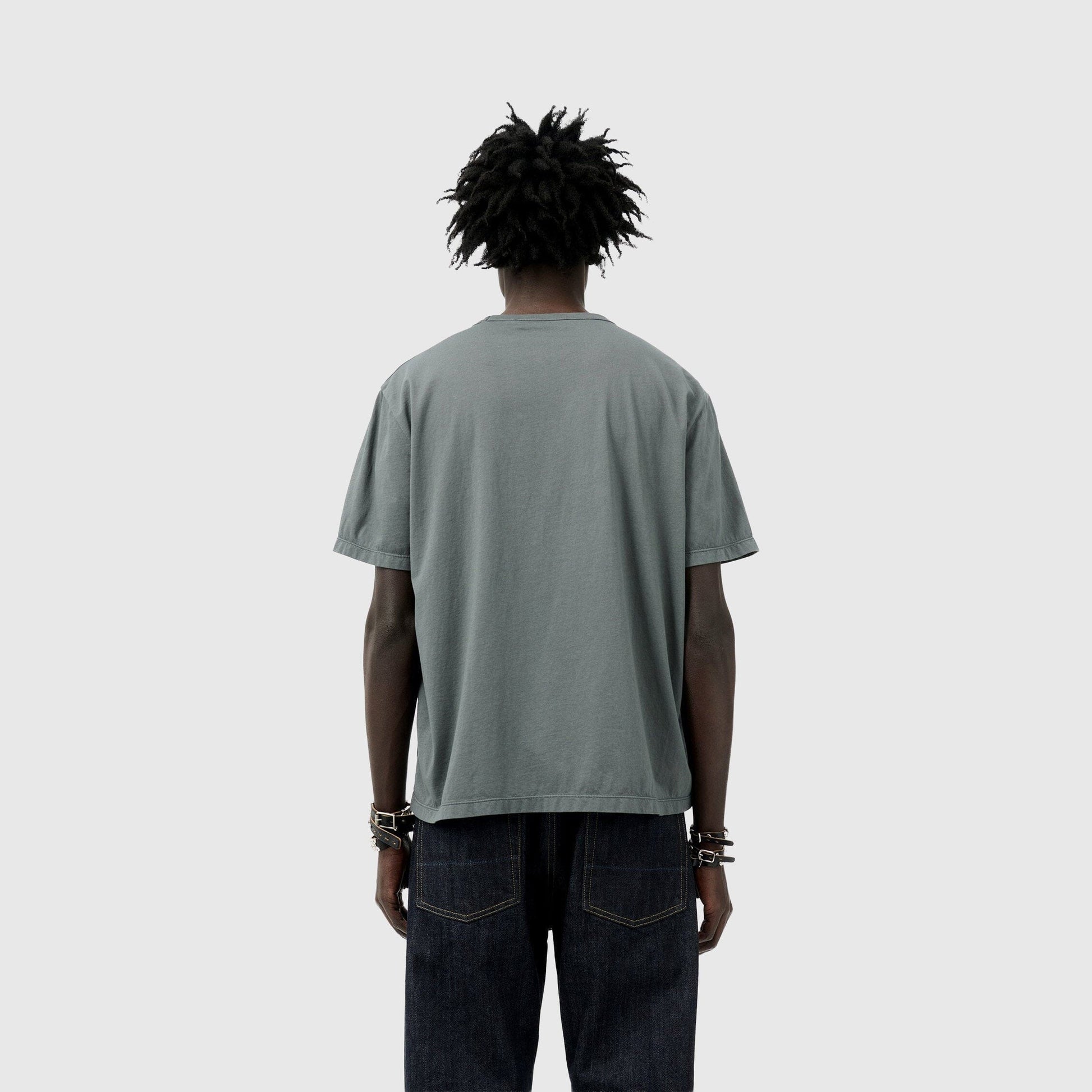 Our Legacy New Box T-Shirt - Sage Grey T-shirt Our Legacy 
