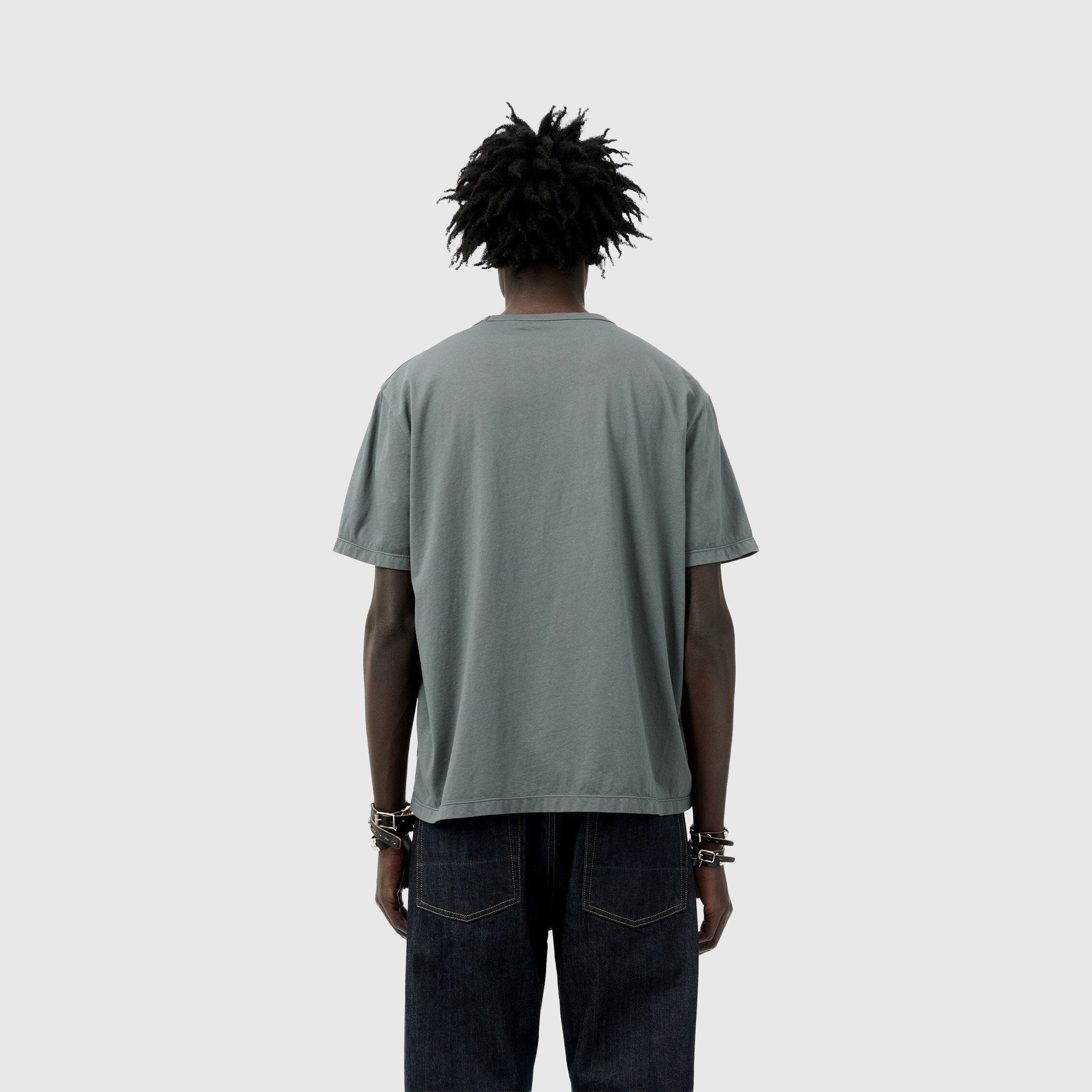 Our Legacy New Box T-Shirt - Sage Grey T-shirt Our Legacy 