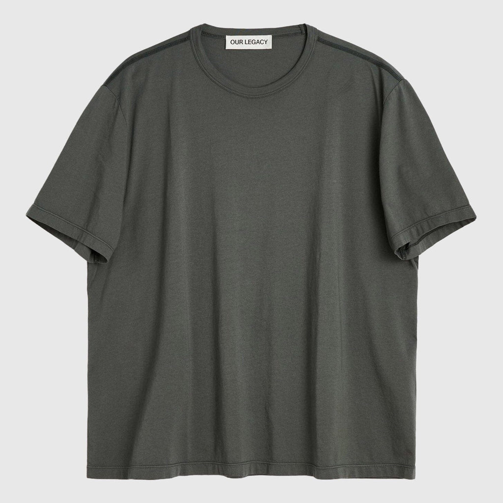 Our Legacy New Box T-Shirt - Sage Grey T-shirt Our Legacy 