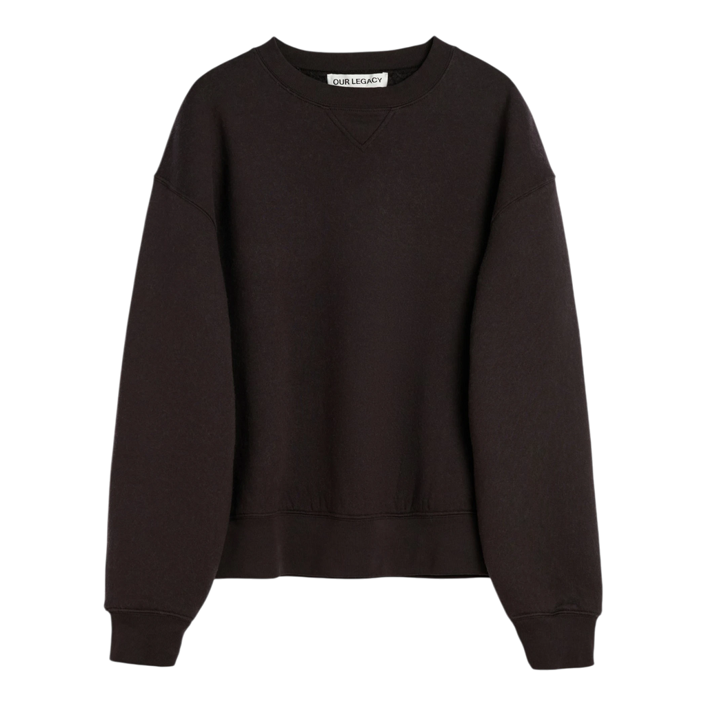 Our Legacy - Perfect Sweatshirt - Black Bear Wooly Fleece Genser Our Legacy 
