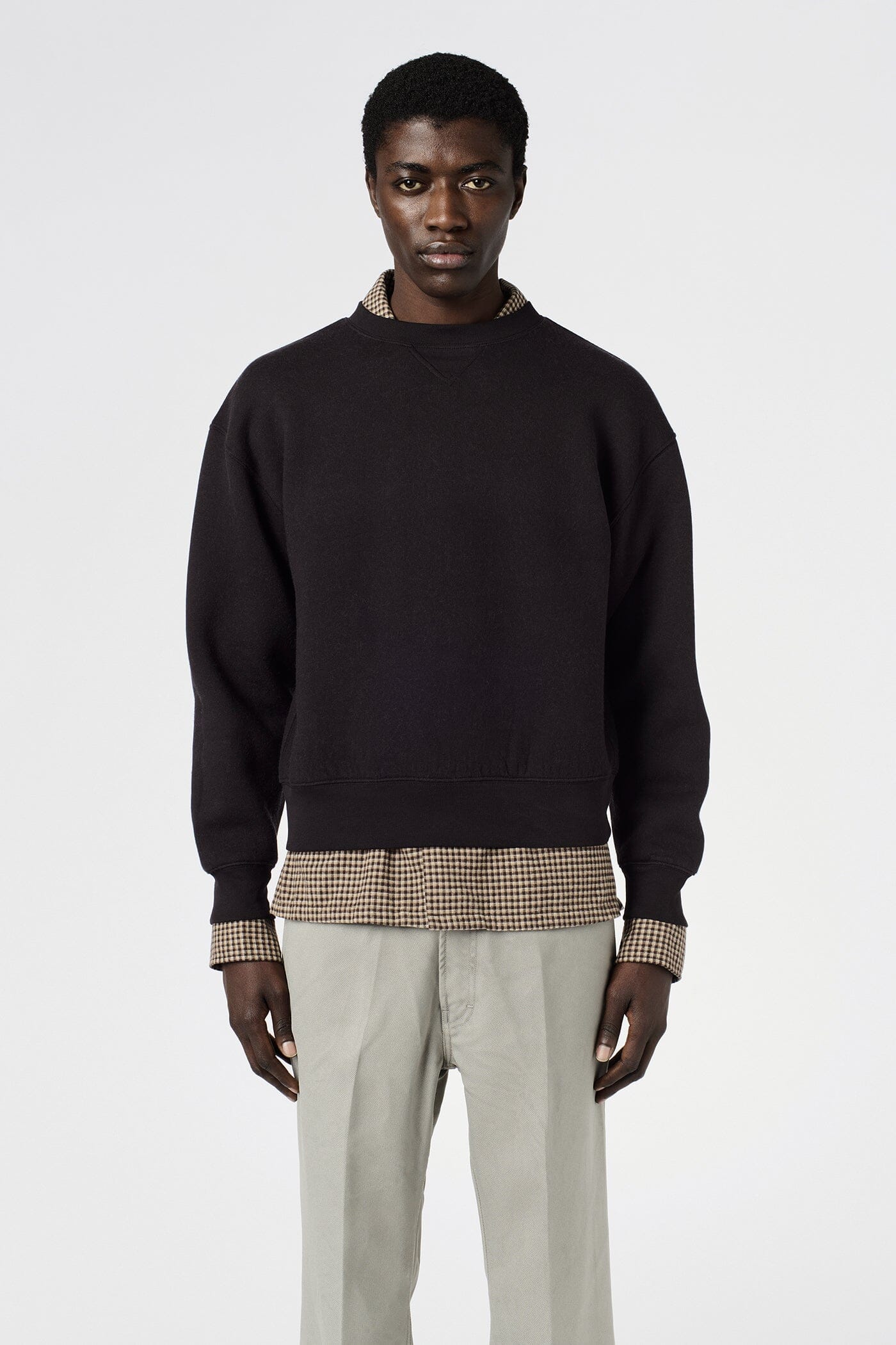 Our Legacy - Perfect Sweatshirt - Black Bear Wooly Fleece Genser Our Legacy 