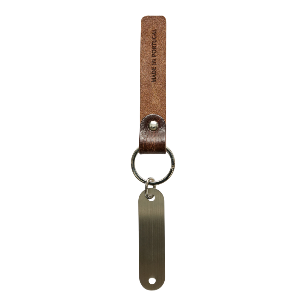 Our Legacy Ring Keyring - Brown Leather Keyring Our Legacy 