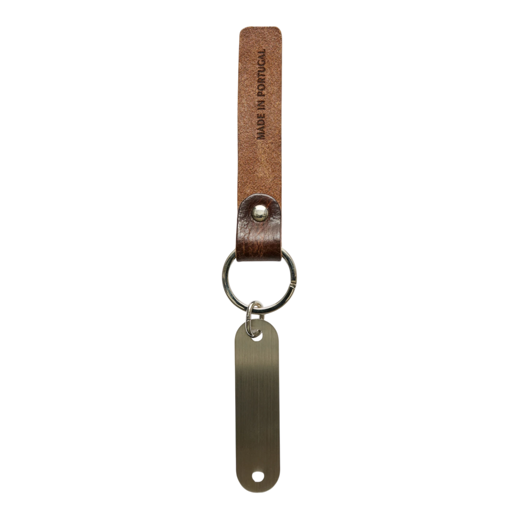 Our Legacy Ring Keyring - Brown Leather Keyring Our Legacy 
