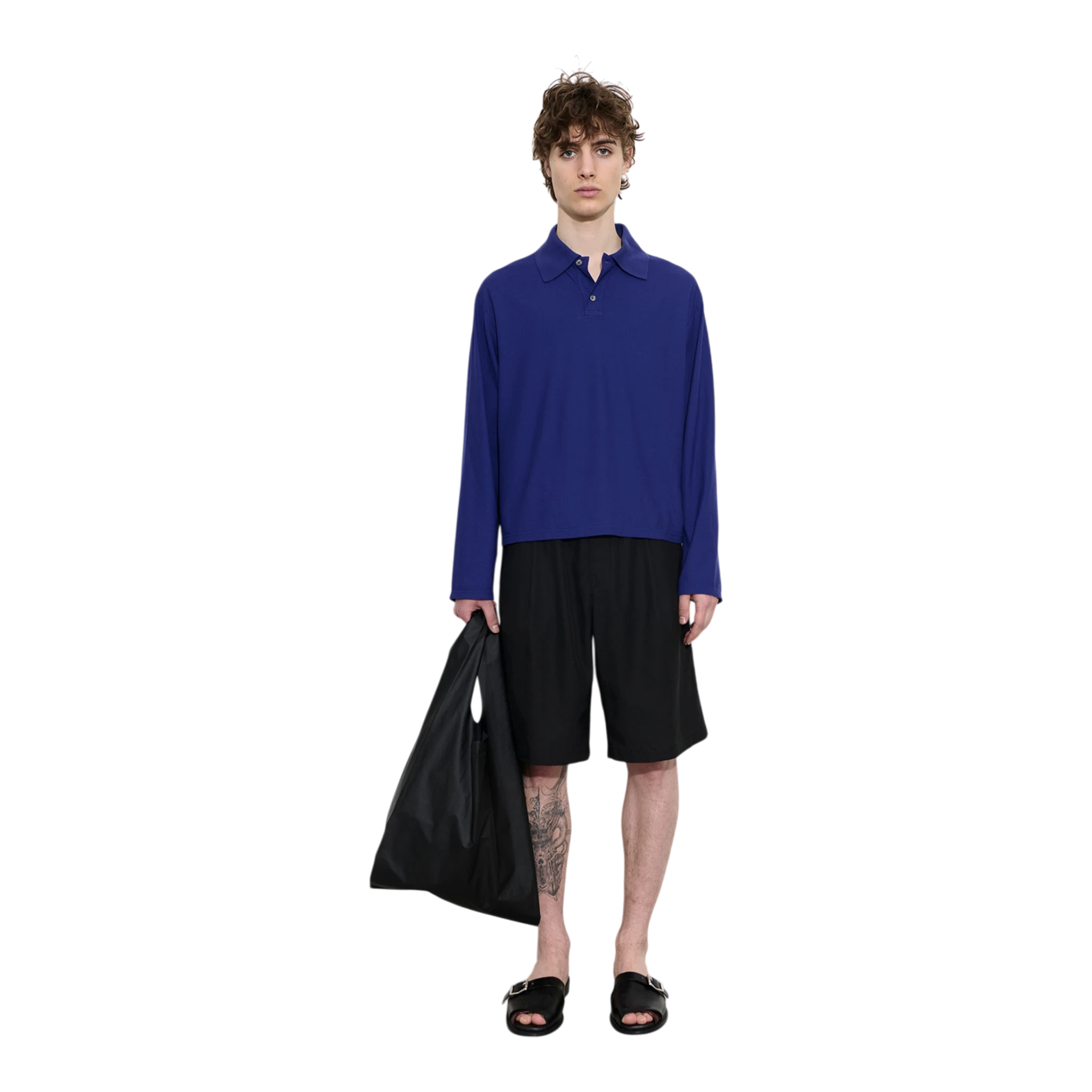 Our Legacy Rugby Longsleeve - Deep Blue High Twist Jersey – Dapper Our Legacy Rugby Longsleeve - Deep Blue High Twist Jersey – Dapper
