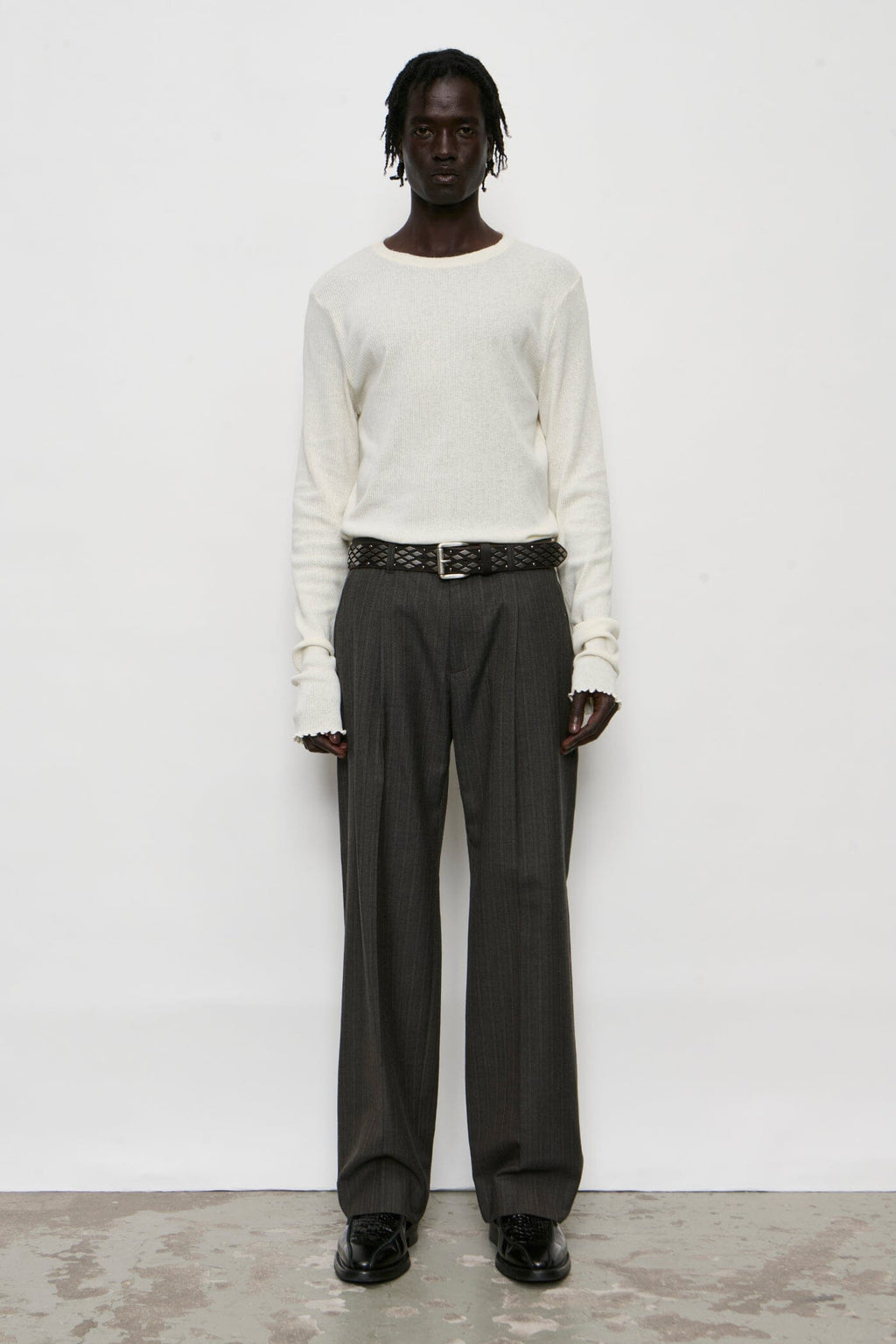 Our Legacy - Slack Trouser - Phase Stripe Motion Woolcot Bukse Our Legacy 