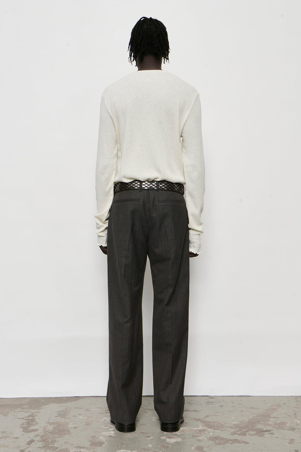 Our Legacy - Slack Trouser - Phase Stripe Motion Woolcot Bukse Our Legacy 