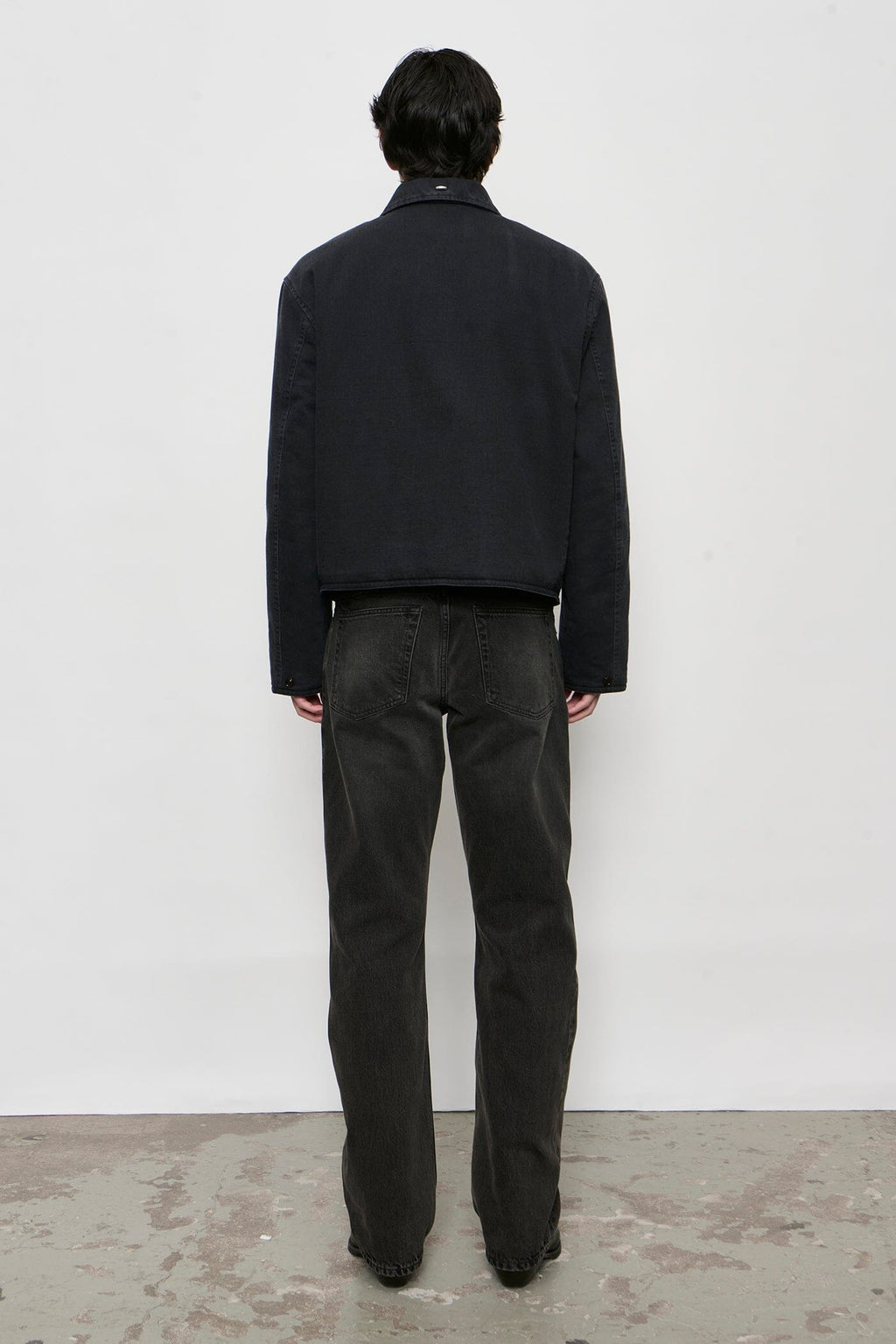 Our Legacy - Slight Jacket - Enzyme Obsidian Field Sateen Jakke Our Legacy 