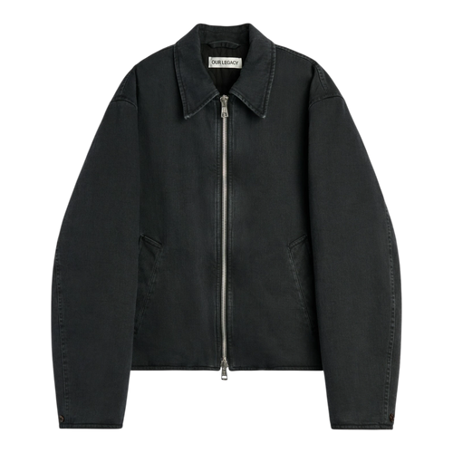 Our Legacy - Slight Jacket - Enzyme Obsidian Field Sateen Jakke Our Legacy 