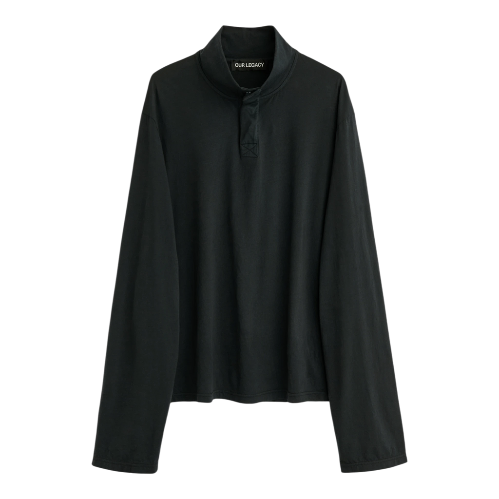 Our Legacy Storm Longsleeve - Black Clean Jersey Longsleeve Our Legacy 