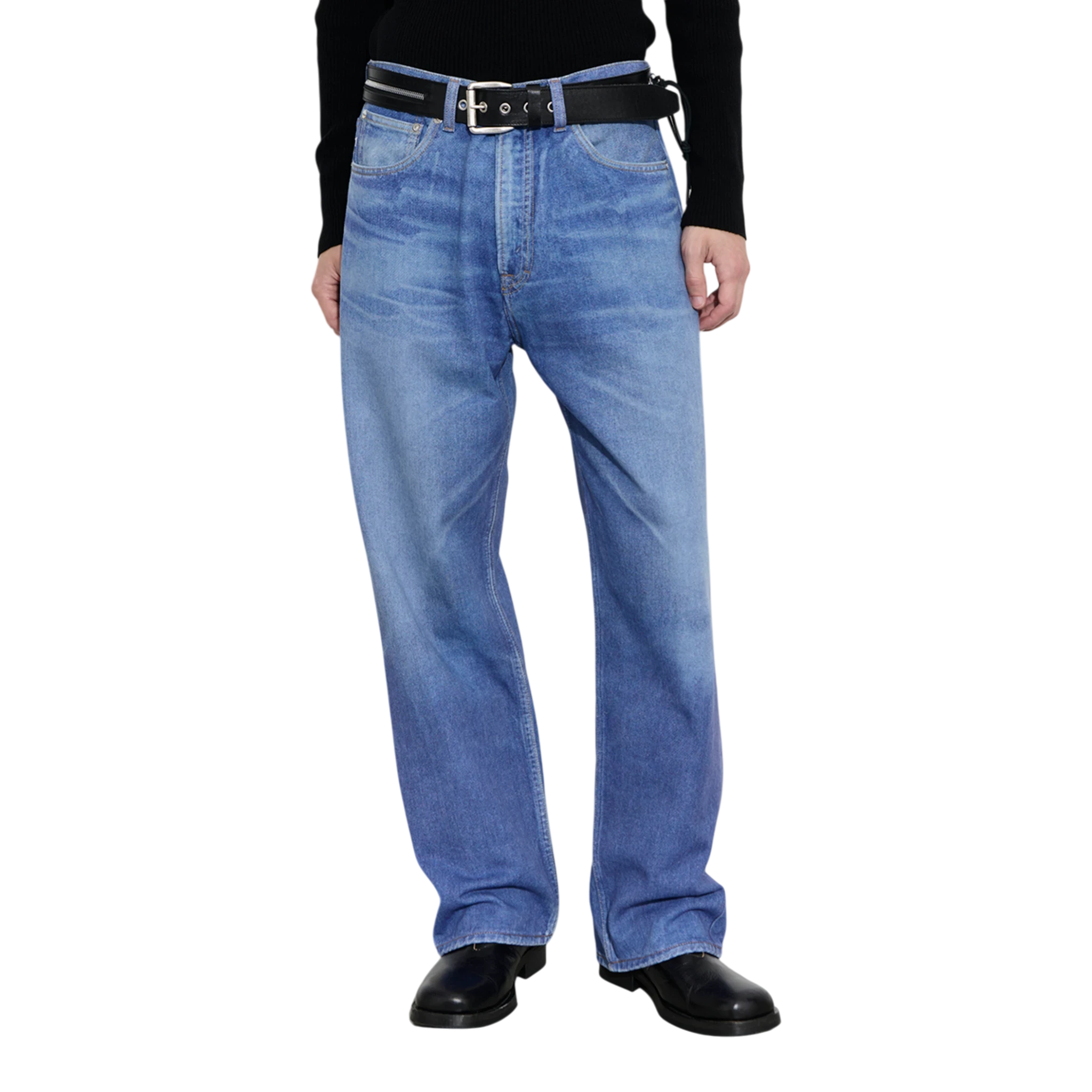 Our Legacy Third Cut - Digital Blue Aurora Print Pants Our Legacy 