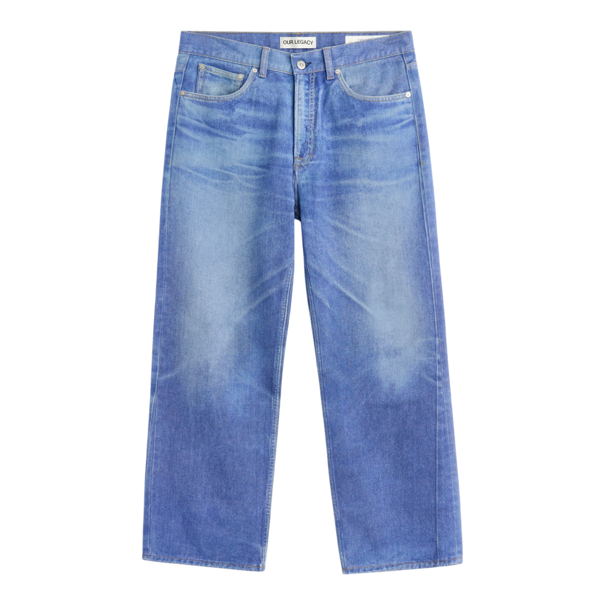 Our Legacy Third Cut - Digital Blue Aurora Print Pants Our Legacy 