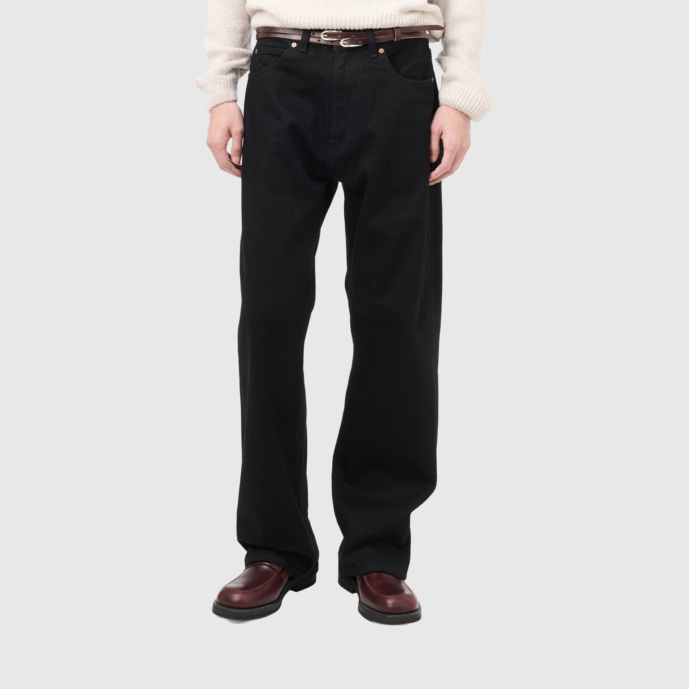 Our Legacy Third Cut Jeans - Black Pants Our Legacy 