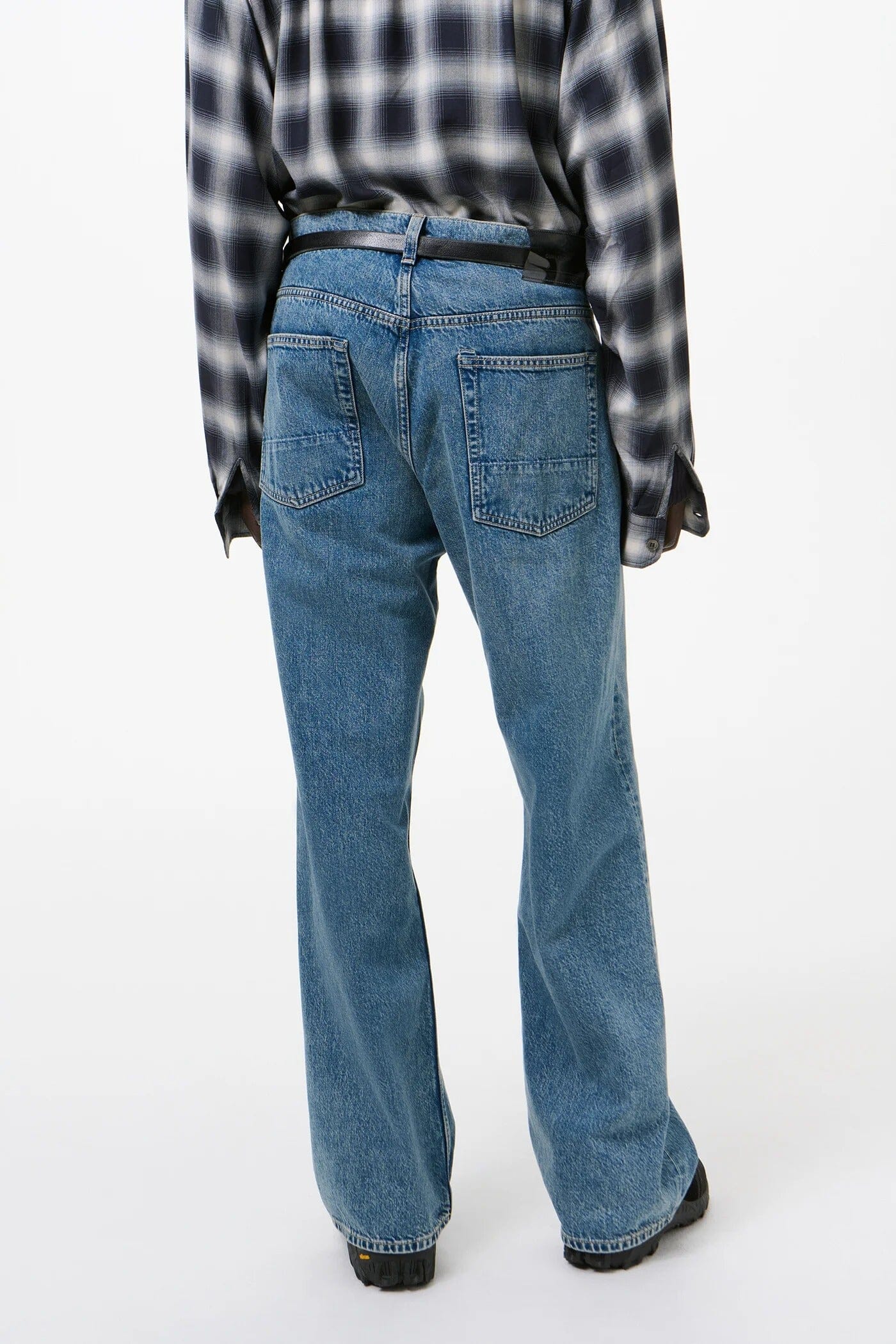 Our Legacy Third Cut Jeans - Tech Wash Blue Pants Our Legacy 