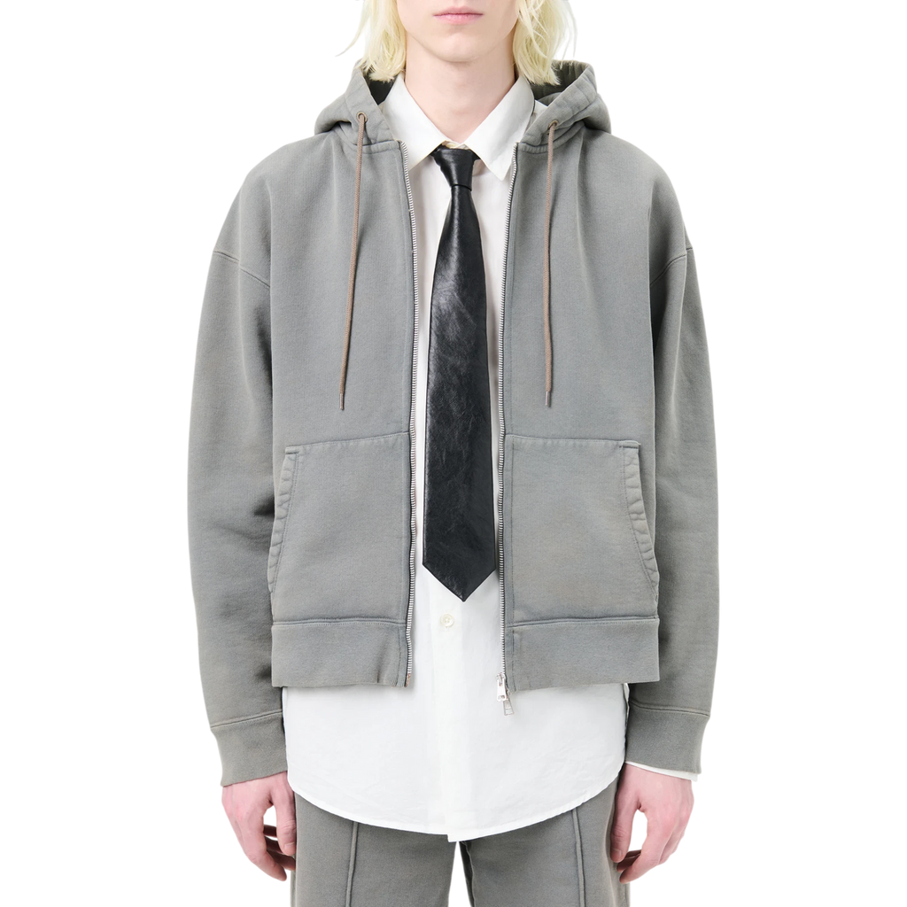 Our Legacy Tie - Black Real Fake Leather Tie Our Legacy 