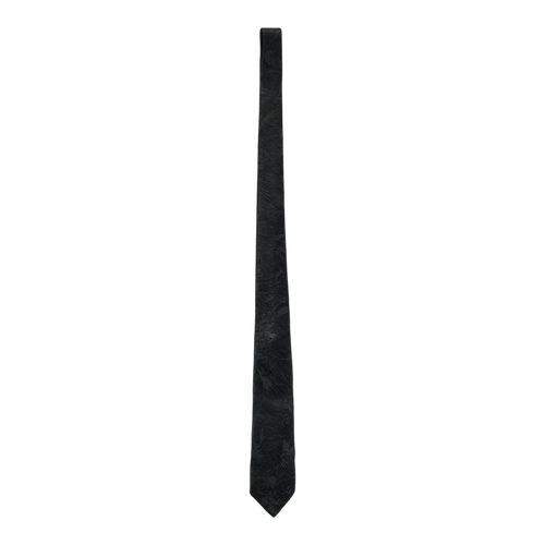 Our Legacy - Tie - Noir Bloom Liquid Acetate Slips Our Legacy 