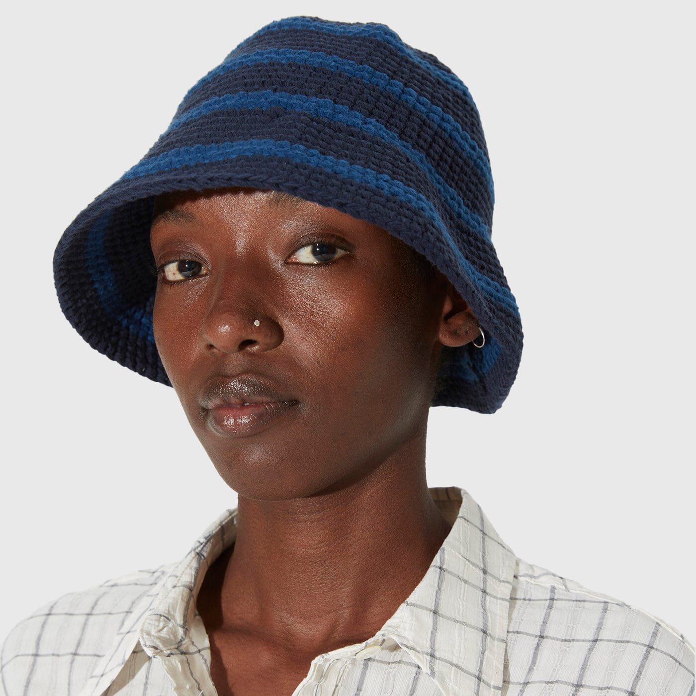 Our Legacy Tom Tom Hat - Carolean Blue Bucket Hat Our Legacy 