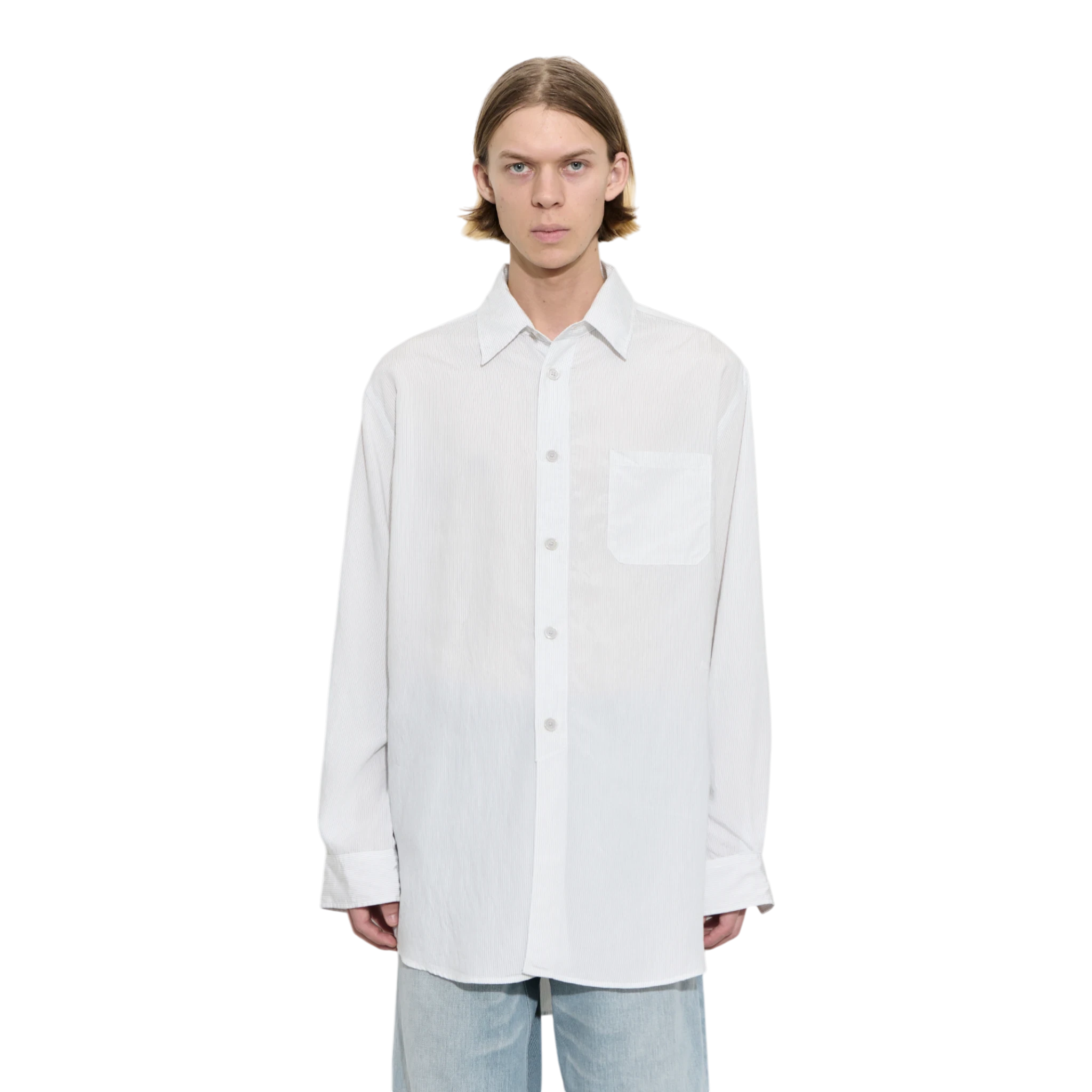 Our Legacy Vast Shirt - Midnight Line Stripe Modalux Shirt Our Legacy 