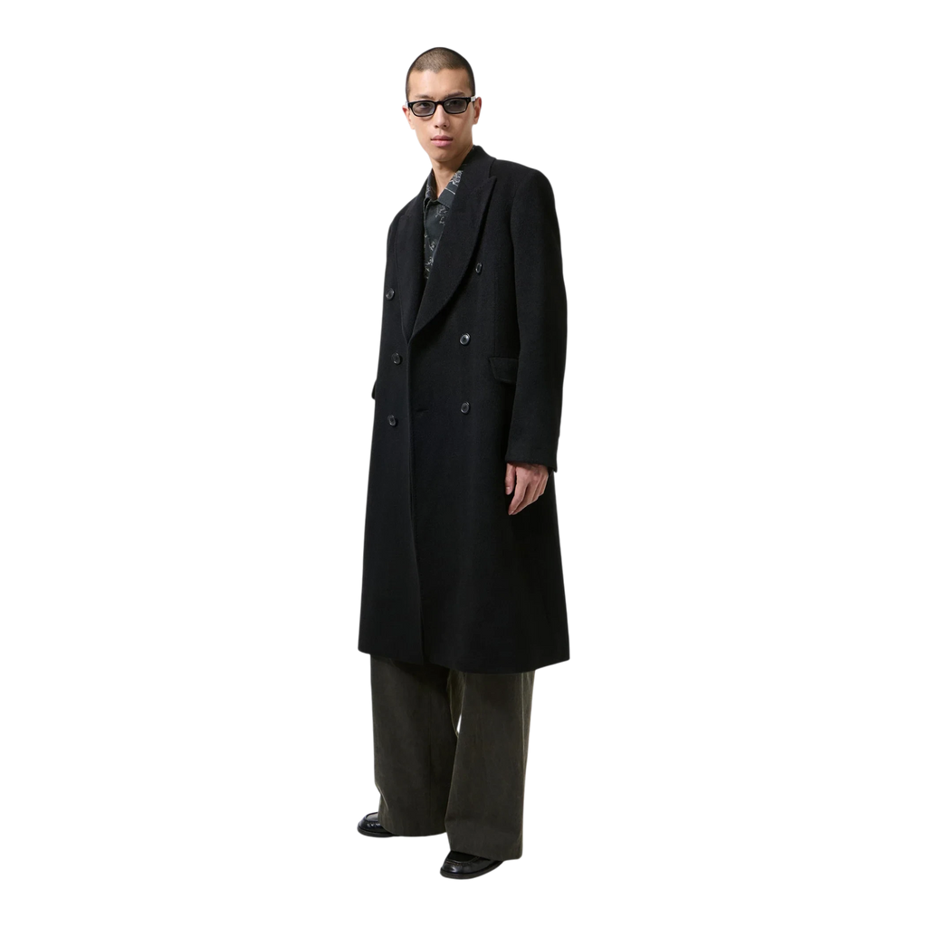 Our Legacy - Whale Coat - Black Hairy Wool Jakke Our Legacy 