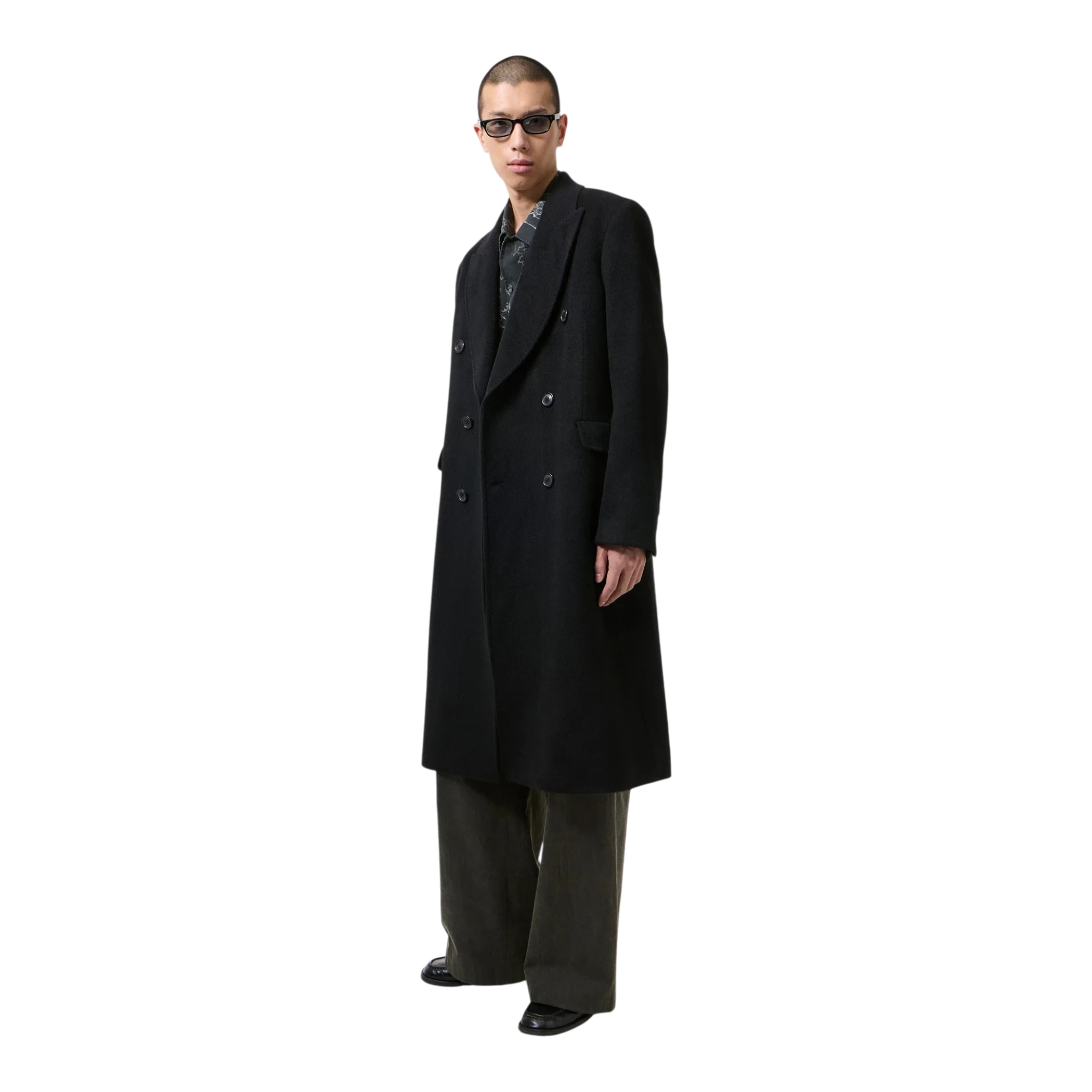 Our Legacy - Whale Coat - Black Hairy Wool Jakke Our Legacy 
