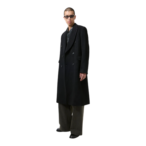 Our Legacy - Whale Coat - Black Hairy Wool Jakke Our Legacy 