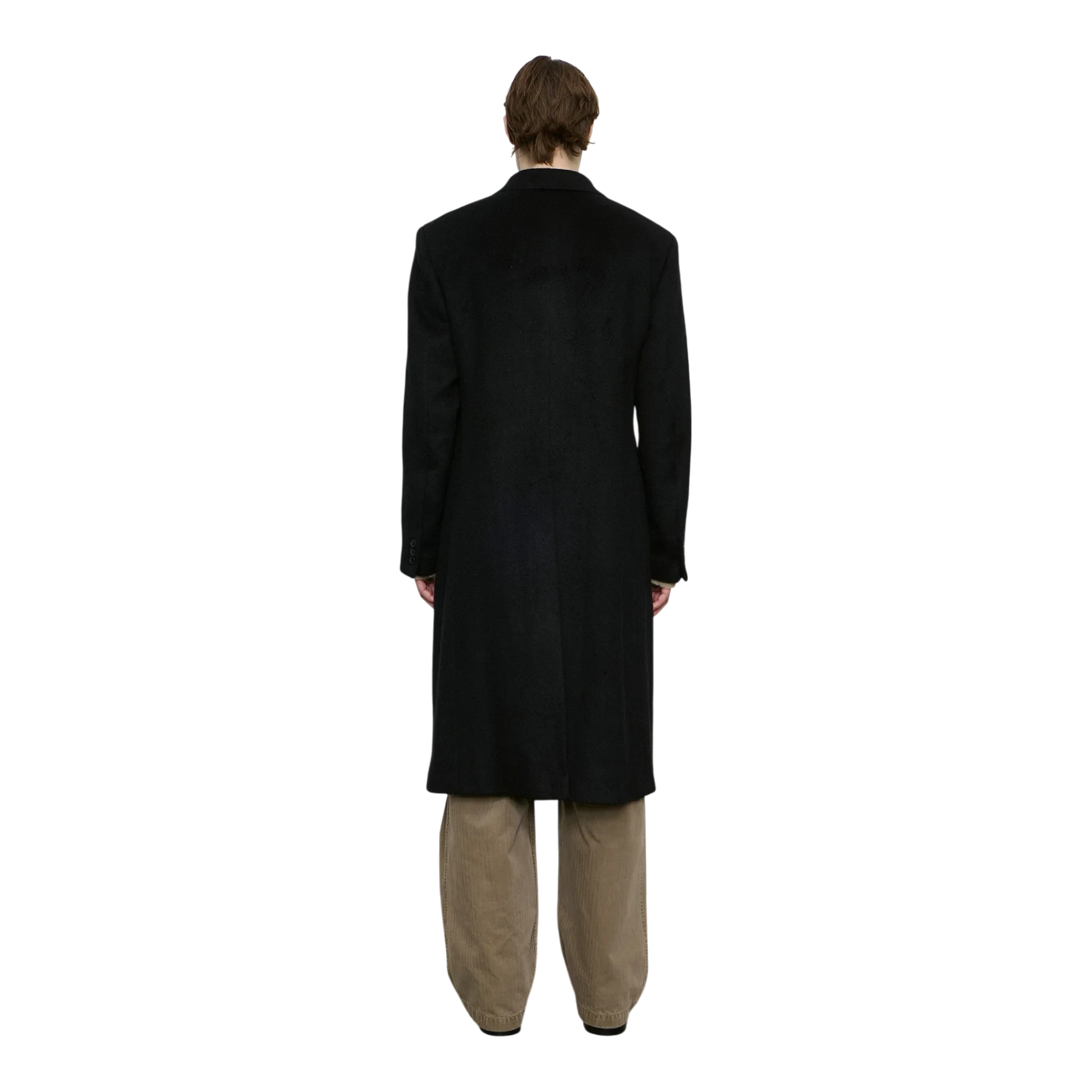 Our Legacy - Whale Coat - Black Hairy Wool Jakke Our Legacy 