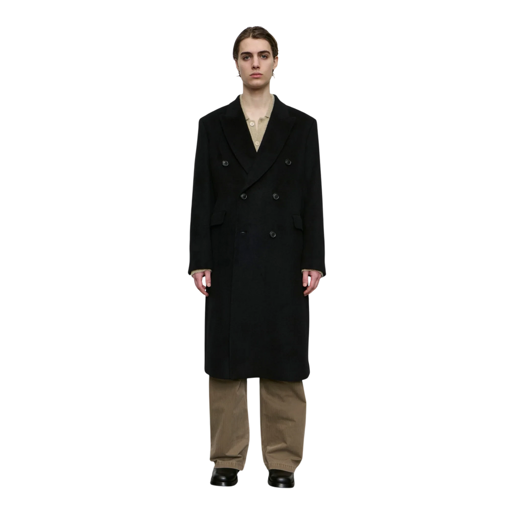 Our Legacy - Whale Coat - Black Hairy Wool Jakke Our Legacy 