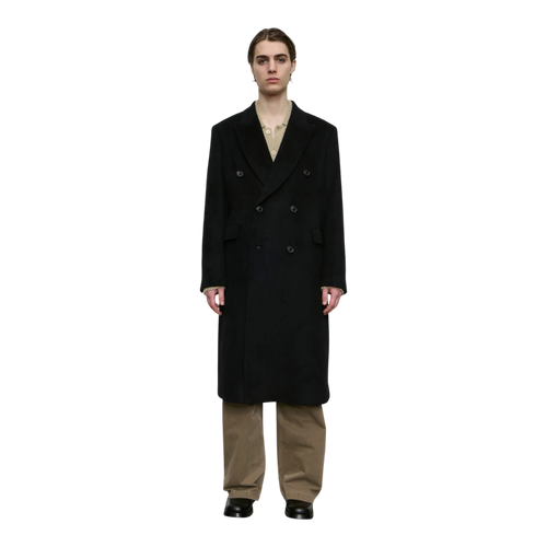Our Legacy - Whale Coat - Black Hairy Wool Jakke Our Legacy 