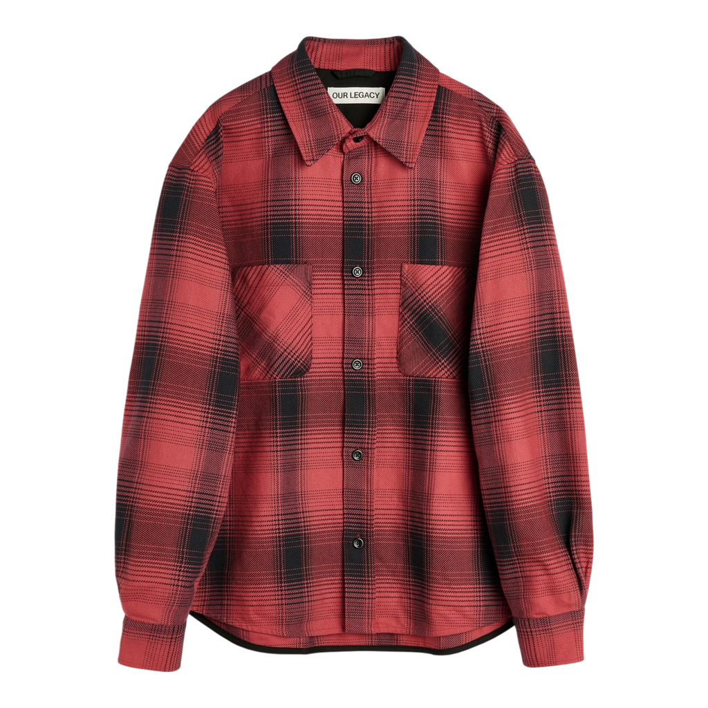 Our Legacy - Whoppin Shirt - Bison Check Ranch Cotton Skjorte Our Legacy 